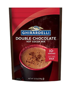 GHIRARDELLI HOT COCOA POUCH DOUBLE CHOCOLATE - Carton