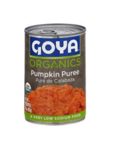 Goya Puree Pumpkin Organic - Carton