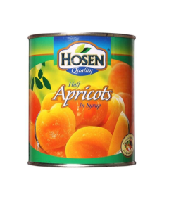 HOSEN APRICOT HALVES IN SYRUP - Carton