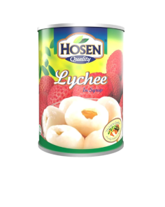 HOSEN CANNED FRT LYCHEE IN SYR - Carton
