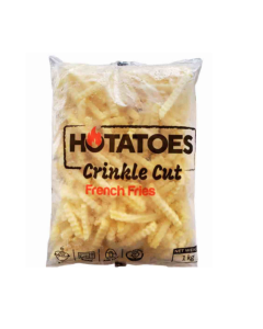 Hotatoes Frz Fries Crinkle Cut - Carton