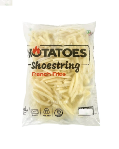Hotatoes Frz Fries Shoestring Coated - Carton
