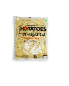 Hotatoes Frz Fries Straight Cut Coated - Carton