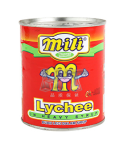 MILI CANNED LYCHEE IN SYRUP - Carton