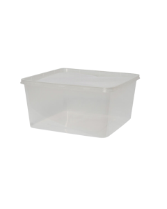 MS CONTAINER SQUARE W LID 3130ML RB 201889 - Carton