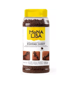 Mona Lisa Dark Chocolate Popping Candy - Carton