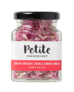 PETITE INGREDIENTS DRIED FLOWER ORGANIC CORNFLOWER PINK - Carton