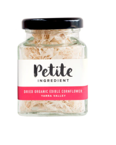 PETITE INGREDIENTS DRIED FLOWER ORGANIC CORNFLOWER WHITE - Carton