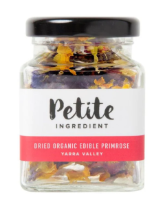 PETITE INGREDIENTS DRIED FLOWER ORGANIC EDIBLE PRIMROSE - Carton