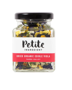PETITE INGREDIENTS DRIED FLOWER ORGANIC EDIBLE VIOLA - Carton
