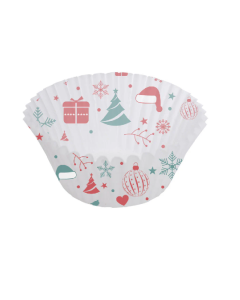 REDMAN BC GREASEPROOF 75MM XMAS SEASON WH 500PC - Carton