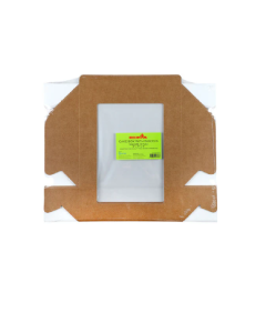 REDMAN BOX CAKE KRAFT WINDOW 9X9X3" 5PC - Carton