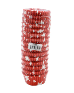 REDMAN BC GREASEPROOF 110MM STAR RED 500PC - Carton