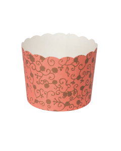 REDMAN BAKING DESSEERT CUP PINK FLORAL 50PC - Carton