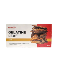 REDMAN BOVINE GELATINE LEAF GOLD - Carton