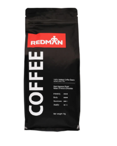 REDMAN COFFEE BEAN DARK ROAST - Carton