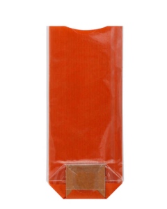 REDMAN COOKIE BAG KRAFT ORANGE 10X22CM 10PC - Carton