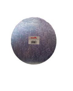 REDMAN CAKEBOARD WOODEN RD SILVER 14" - Carton