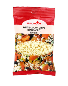 Redman Cocoa Chips White Bakeable - Carton