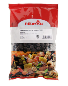 Redman Choc Dark No Added Sugar  - Carton