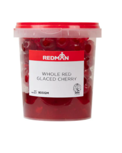 REDMAN CHERRY GLACED WHOLE RED - Carton