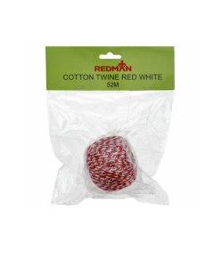 REDMAN COTTON TWINE BUTCHER RED/WHITE 52M - Carton