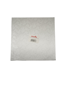 REDMAN CAKEBOARD WOODEN SQ SILVER 14 - Carton