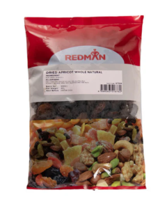 REDMAN DRIED APRICOT WHOLE NATURAL - Carton