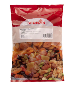 REDMAN DRIED APRICOT WHOLE - Carton