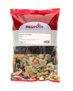 REDMAN DRIED BLACK RAISIN - Carton