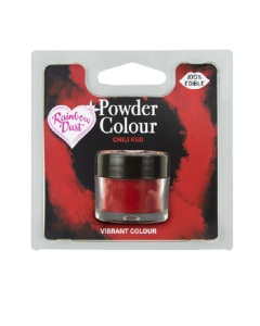 Rainbow Dust Color Powder Chilli Red - Carton