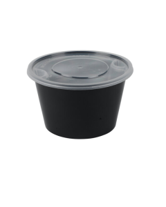 REDMAN DISPOSABLE CONT 2 COMPRT ROUND 1L 10SET - Carton