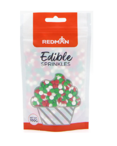 REDMAN DECOR PRESS CANDY RED GREEN WHITE REDMAN - Carton