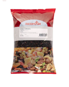 REDMAN DRIED CURRANTS - Carton