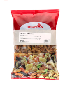 REDMAN DRIED GOLDEN RAISINS - Carton
