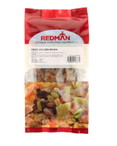 REDMAN DRIED GOLDEN RAISIN - Carton