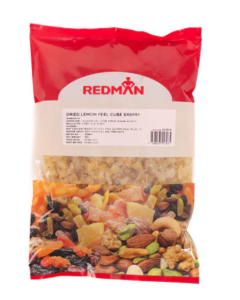 REDMAN DRIED LEMON PEEL CUBE 6X6MM - Carton