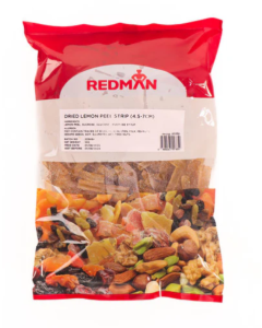 REDMAN DRIED LEMON PEEL STRIP (4.5-7CM) - Carton