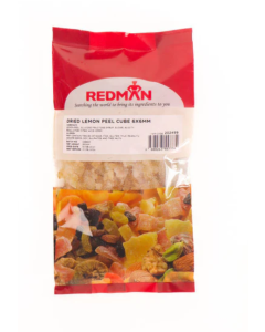 REDMAN DRIED LEMON PEEL CUBE 6X6MM - Carton