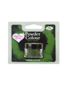 Rainbow Dust Color Powder Moss Green - Carton