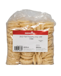 REDMAN DRIED PINEAPPLE SLICE 70MM - Carton