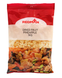 REDMAN DRIED PINEAPPLE DICED - Carton