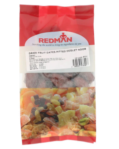 REDMAN DRIED PITTED DATES DEGLET - Carton