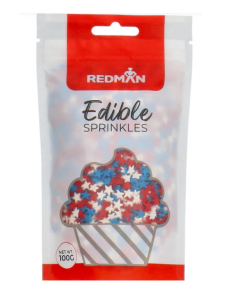 REDMAN DECOR NPH RED WHITE BLUE STAR REDMAN - Carton