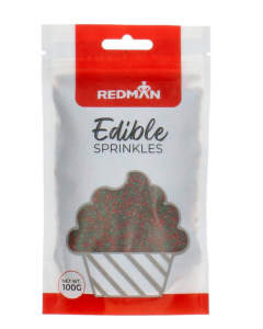 REDMAN DECOR SANDING SUGAR CHRISTMAS BLEND REDMAN - Carton