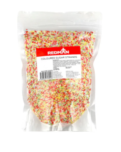 REDMAN DECOR SUGAR STRANDS COLOURED REDMAN - Carton