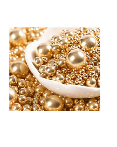 REDMAN DECOR SUGAR PEARL GOLD 2MM REDMAN - Carton