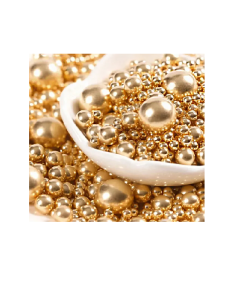 REDMAN DECOR SUGAR PEARL GOLD 2MM REDMAN - Carton