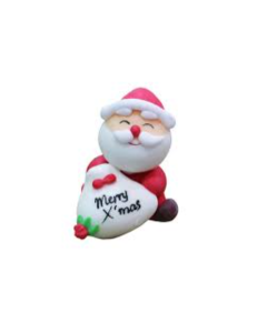 REDMAN DECOR ICING SANTA LARGE 5.6X6.1CM 1514 - Carton