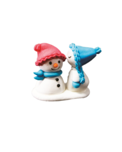 REDMAN DECOR ICING SNOWMAN MEDIUM 5.8X4.1CM 721 - Carton